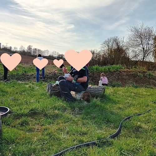 zweite Beete Bereinigungsaktion